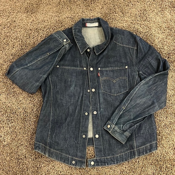 Vintage Red Tab Levi's Engineered Denim Jacket - Picture 4 of 4